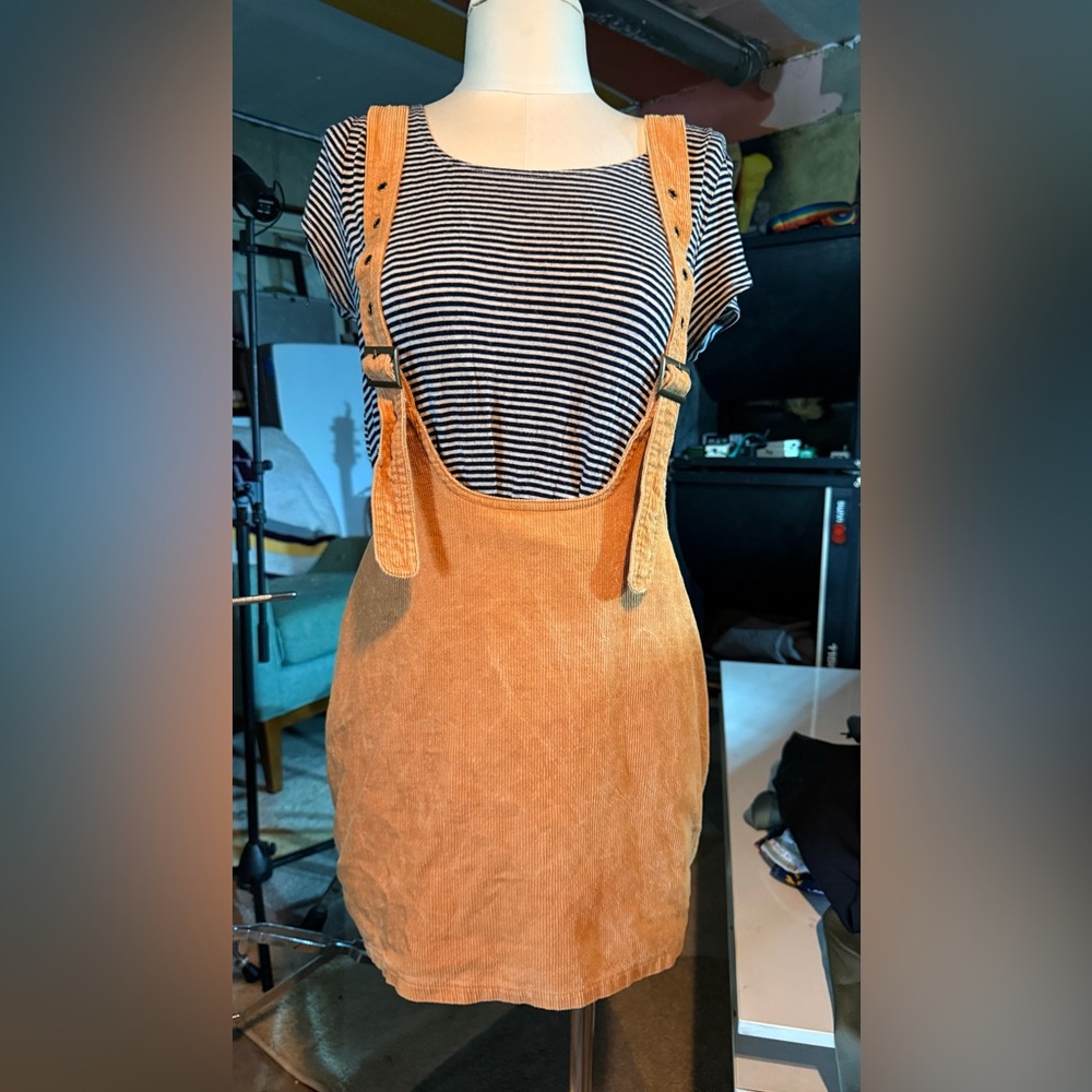 Nasty Gal Burnt Orange Ribbed Knit